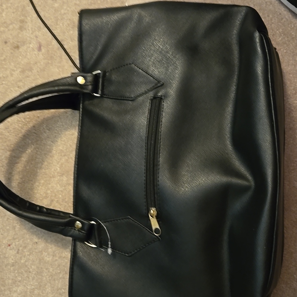 Floral Art Print Women's Bag, Frida Kahlo representation - Picture 3 of 7